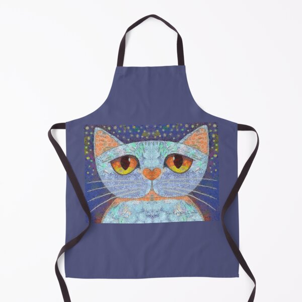 Item preview, WORRIED THE CAT designed and sold by Jean Gregory Evans.