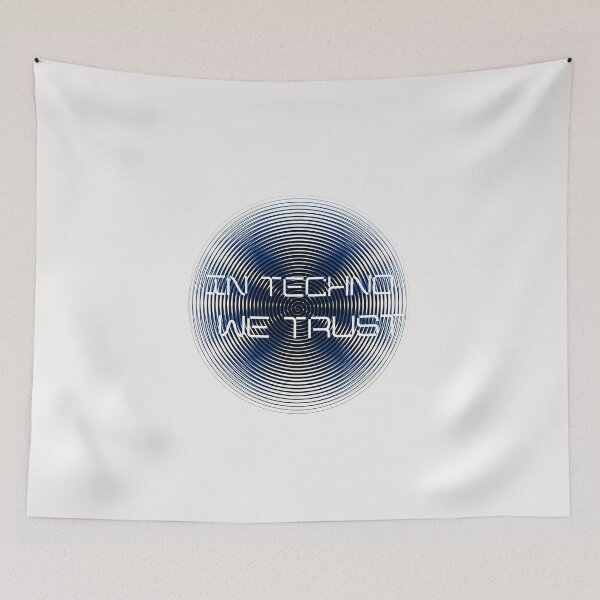 Item preview, In techno we trust designed and sold by Farprintod.