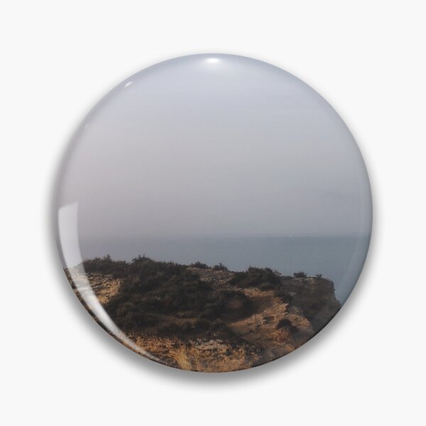 Item preview, Cliffs Blue Misty Ocean Waves Landscape  designed and sold by NelBo.
