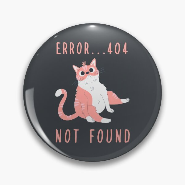 Item preview, Gato gracioso no encontrado Error 404 designed and sold by InnaPo ⭐⭐⭐⭐⭐.