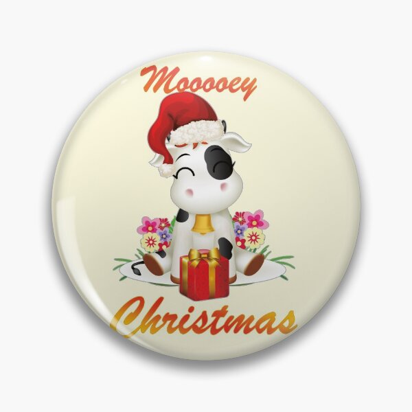 Item preview, Vacas Kawaii Navidad designed and sold by EvaWolf.