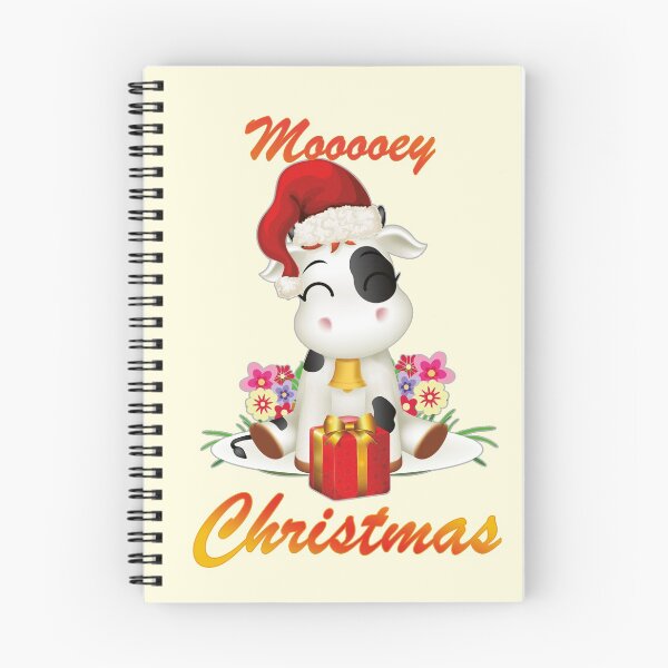 Item preview, Vacas Kawaii Navidad designed and sold by EvaWolf.