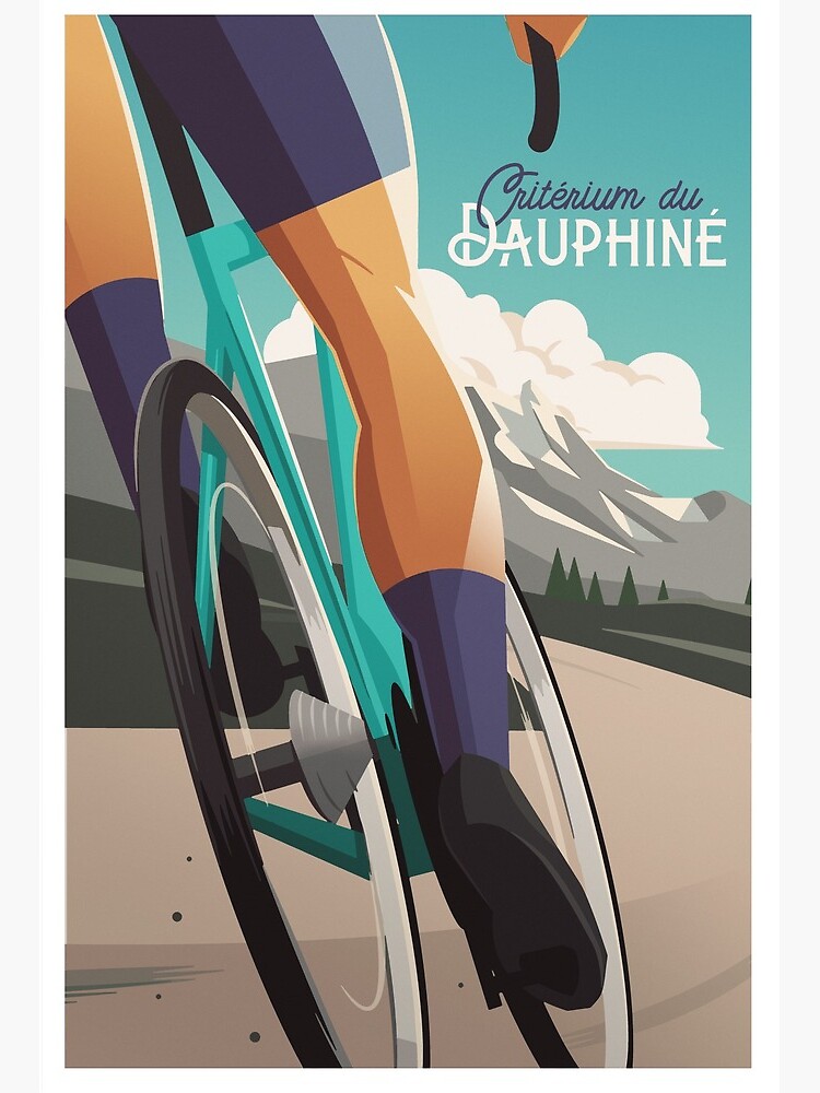 Cycling discount poster art