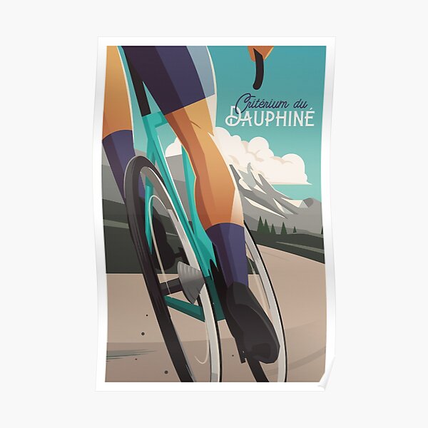 Critérium du Dauphiné - Cycling Poster Poster