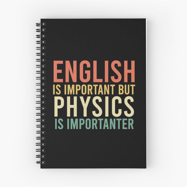Item preview, English is important but physics is importanter designed and sold by khaled11591.