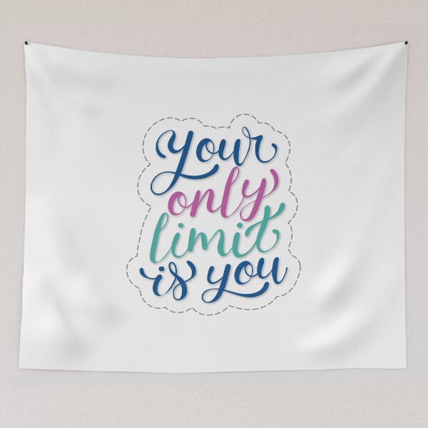 Item preview, Your Only Limit Is You Inspirational Message designed and sold by Briekel.