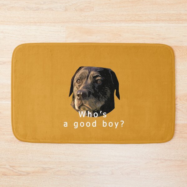 Item preview, Who's a good boy? designed and sold by PilkaS.