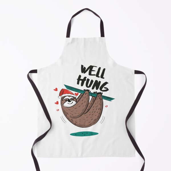 Item preview, Well Hung Funny Christmas Holiday shirt designed and sold by Vibes Meet Shirts.