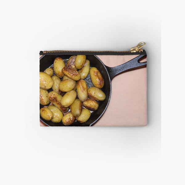 Item preview, British roasted baby potatoes in cast iron pan designed and sold by krisgreenwood.