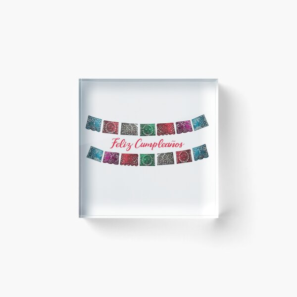 Item preview, Feliz Cumpleanos Papel Picado designed and sold by LaRanchera.