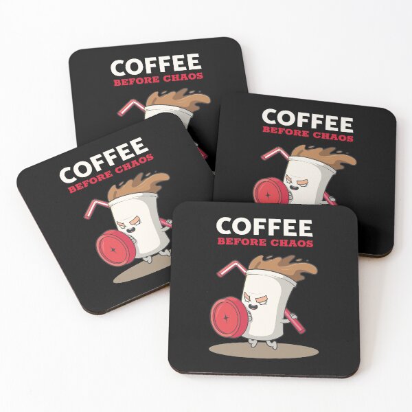 Item preview, Coffee Before Chaos designed and sold by Coder-T.