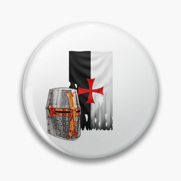 Item preview, Knight Templar Helmet and Banner designed and sold by sirglennbo.