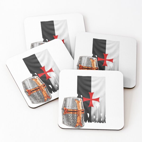 Item preview, Knight Templar Helmet and Banner designed and sold by sirglennbo.