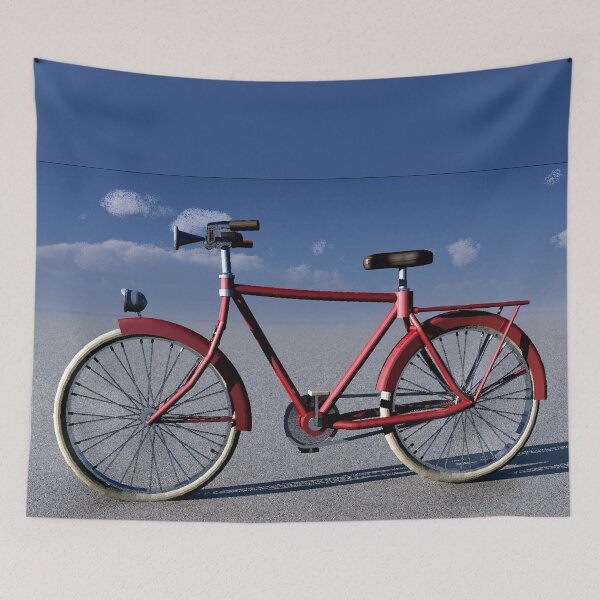 Item preview, A red bicycle ... designed and sold by AtelierFafard.