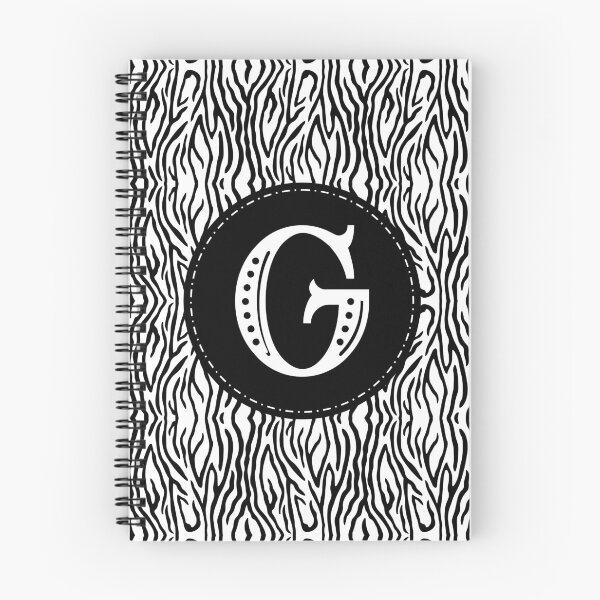 Item preview, Zebra Monogram Letter G designed and sold by MarkTees.