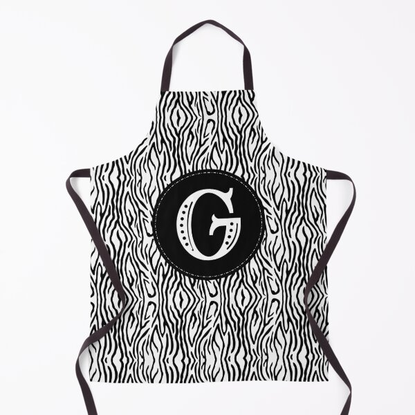 Item preview, Zebra Monogram Letter G designed and sold by MarkTees.