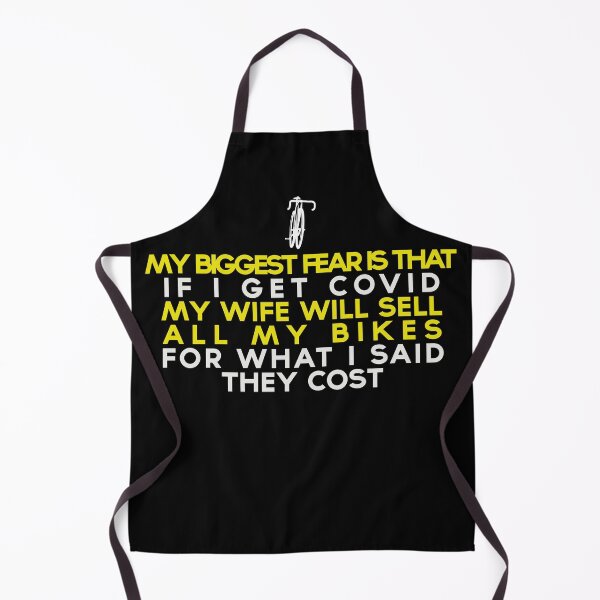 Item preview, Funny Cycling Covid-19 quote designed and sold by TinThor.