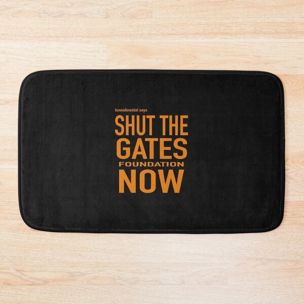 Item preview, shut the gates designed and sold by Nigel Mitchell.