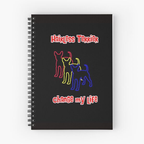 Item preview, American Hairless Terrier changed my life - Dog Art dogs Silhouette - pet designed and sold by Coolstuff4you71.