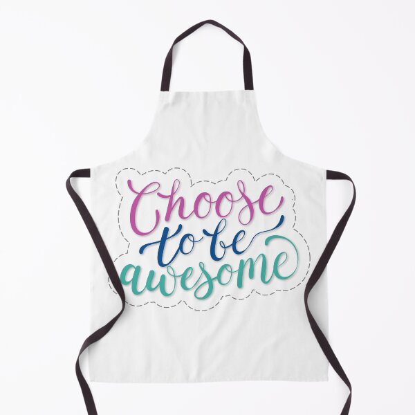 Item preview, Choose To Be Awesome Inspirational Saying designed and sold by Briekel.