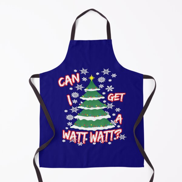 Item preview, Can I Get A Watt Watt? Funny Christmas Tree designed and sold by SharpThreadZ.