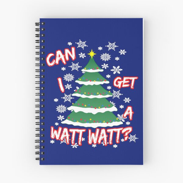Item preview, Can I Get A Watt Watt? Funny Christmas Tree designed and sold by SharpThreadZ.