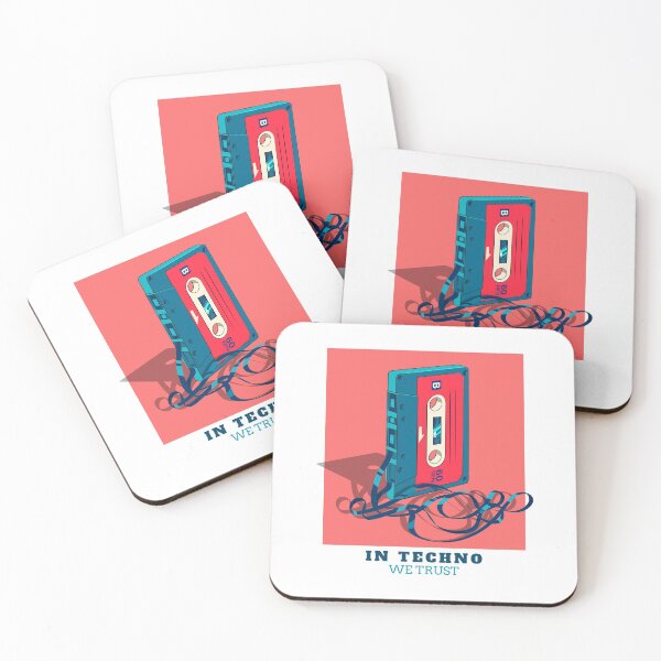 Item preview, In Techno We Trust Cassette Tape 90s Rave Music designed and sold by Sunny Collections.