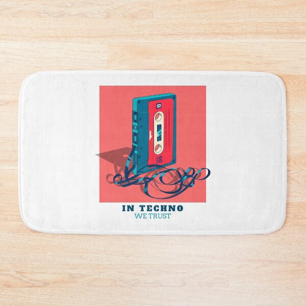 Item preview, In Techno We Trust Cassette Tape 90s Rave Music designed and sold by Sunny Collections.