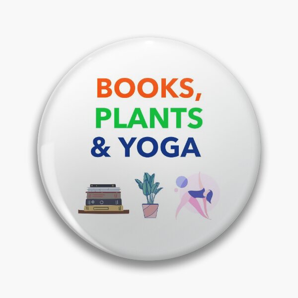 Artikelvorschau, Bücher Pflanzen Yoga sind meine Lieben entworfen und verkauft von RareLoot19.