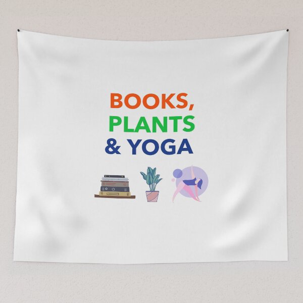 Item preview, Books Plants Yoga Are My Loves designed and sold by RareLoot19.