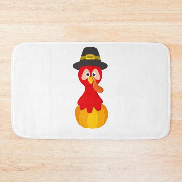 Item preview, Happy thanksgiving day. funny cartoon character thanksgiving turkey bird designed and sold by First Store.