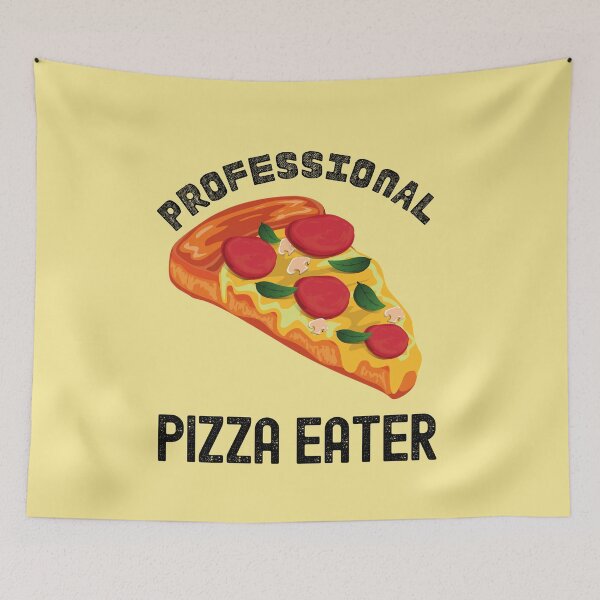 Item preview, Professional Pizza Eater Version 2 designed and sold by EvaWolf.