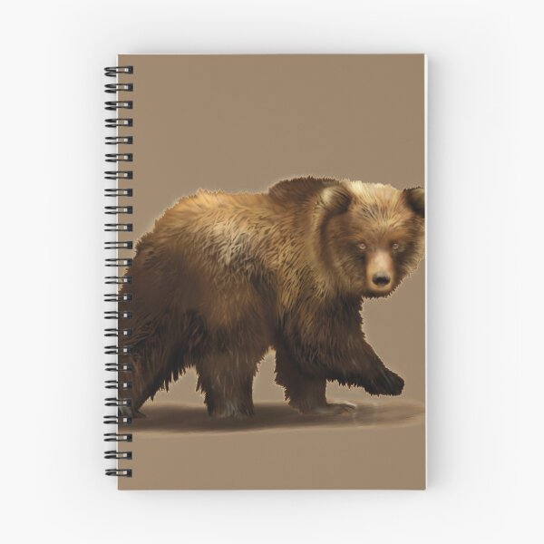 Item preview, Little grizzly bear illustration designed and sold by Erikaesb.