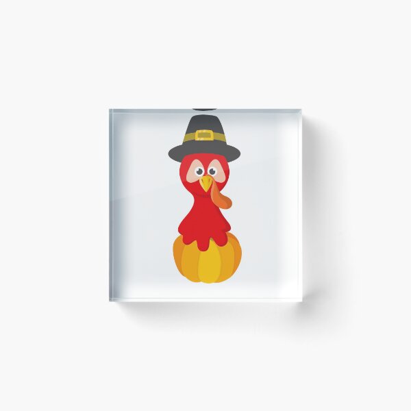 Item preview, Happy thanksgiving day. funny cartoon character thanksgiving turkey bird designed and sold by First Store.