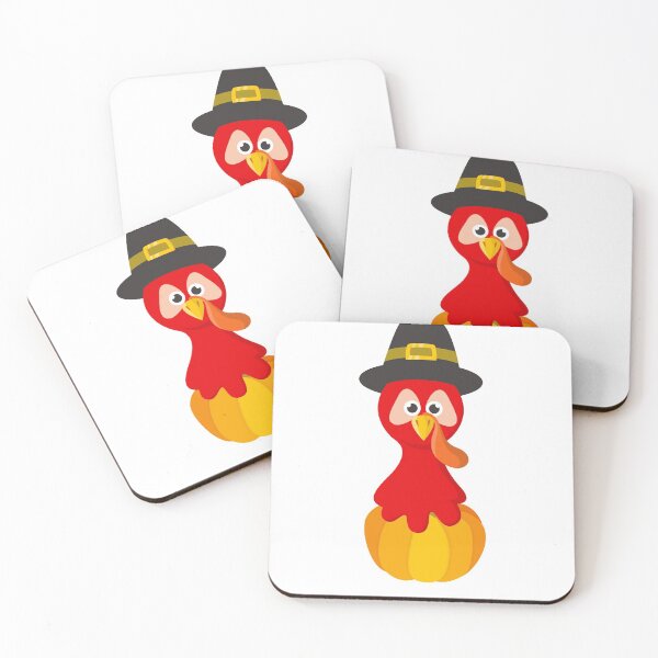Item preview, Happy thanksgiving day. funny cartoon character thanksgiving turkey bird designed and sold by First Store.