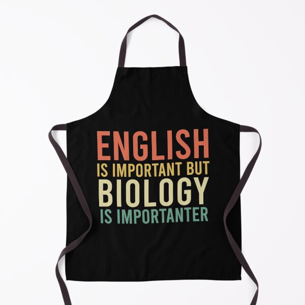 Item preview, English is important but biology is importanter designed and sold by khaled11591.