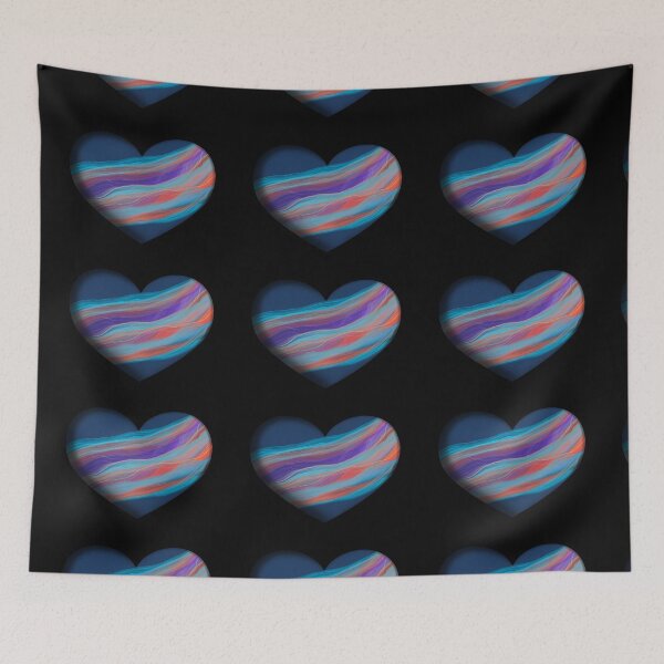 Item preview, Heart with ribbons  designed and sold by irmasarts.