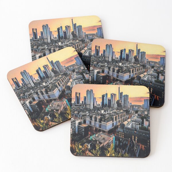 Item preview, Frankfurt streets designed and sold by AnnaAndVibes.