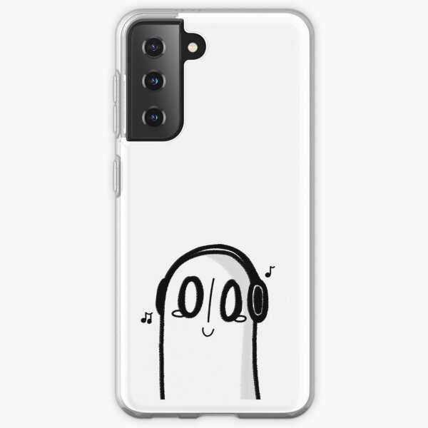 Napstablook vibin Samsung Galaxy Soft Case