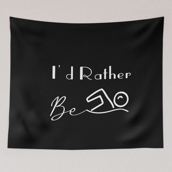 Item preview, i'd rather be swimming designed and sold by PRINTED ..