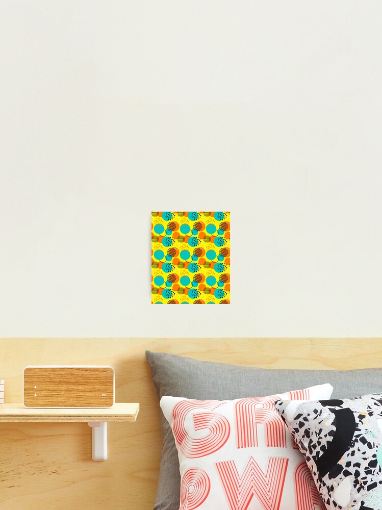 Thumbnail 2 of 3, Photographic Print, Abstract Colorful Pattern designed and sold by InnaPo.