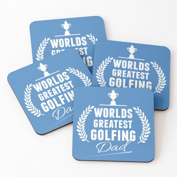 Item preview, Worlds Greatest Golfing Dad in a white font designed and sold by Kiwidom.