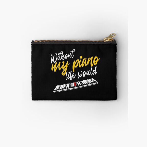 Item preview, Life without my piano would B flat, music pun for pianists, musicians, songwriters designed and sold by DeliriousSteve.