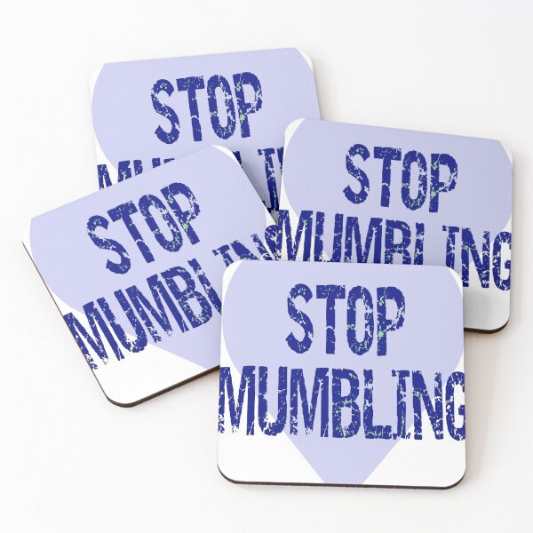 Item preview, Stop Mumbling Blues designed and sold by AndPeace702.
