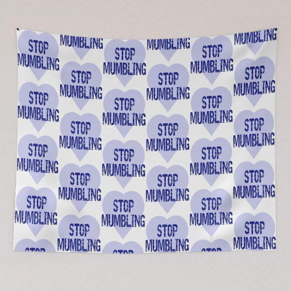 Item preview, Stop Mumbling Blues designed and sold by AndPeace702.