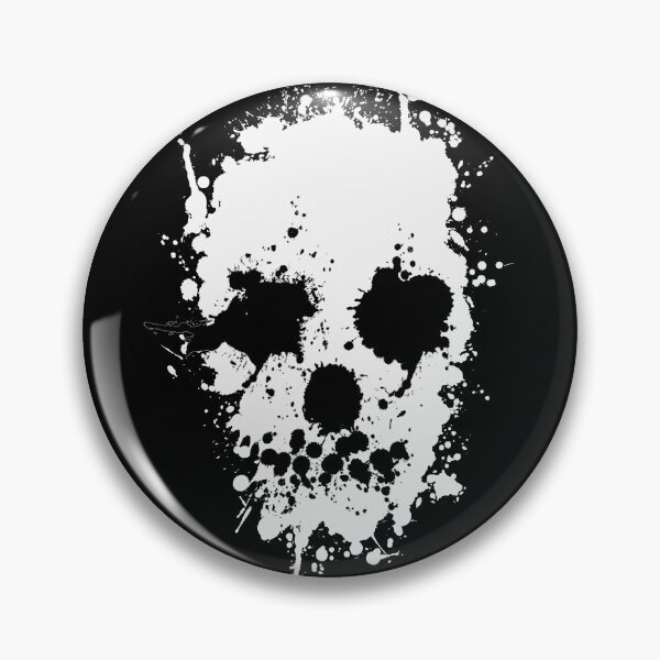 Artikelvorschau, Paint Splatter Skull entworfen und verkauft von justingrenie.