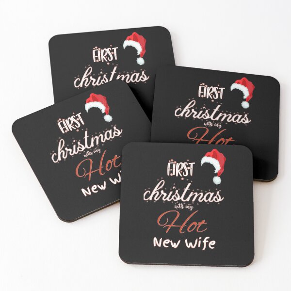 Item preview, First Christmas With My New Wife  , 2020 Santa Claus Funny Gift for Men and Women designed and sold by myrstyle.