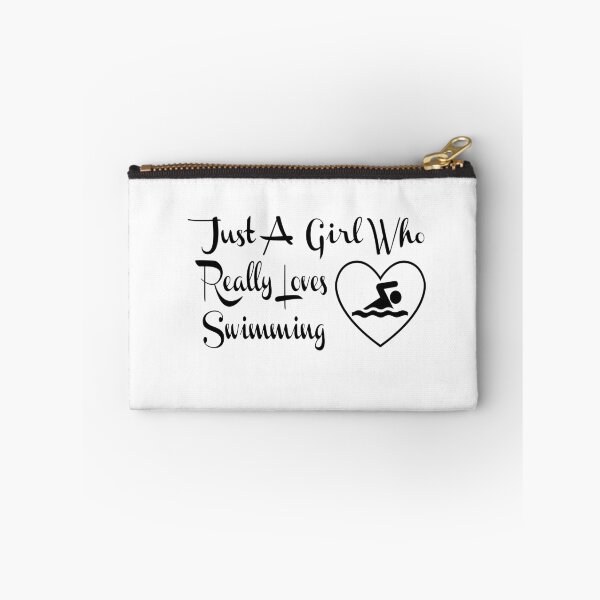 Item preview, GIRL WHO LOVES SWIMMING designed and sold by PRINTED ..