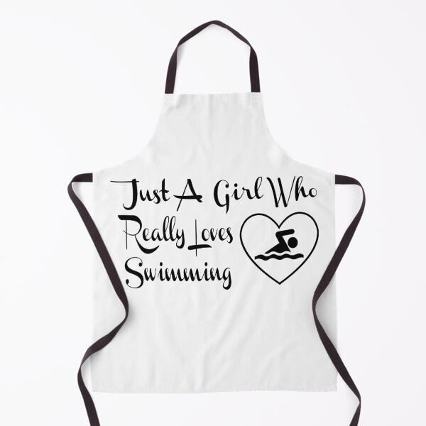 Item preview, GIRL WHO LOVES SWIMMING designed and sold by PRINTED ..