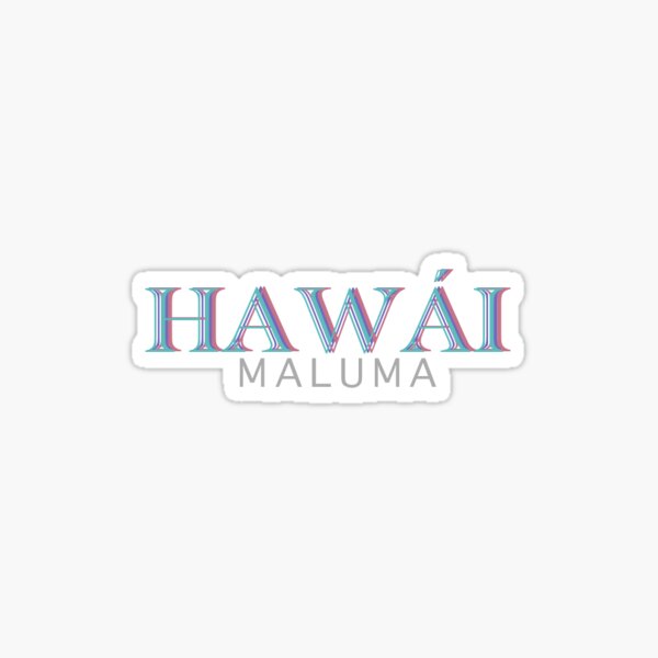 Hawai maluma papi juancho Pegatina